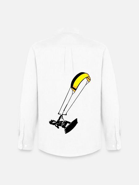 kite-surf - Men's Oxford Shirt by Stanley/Stella - white