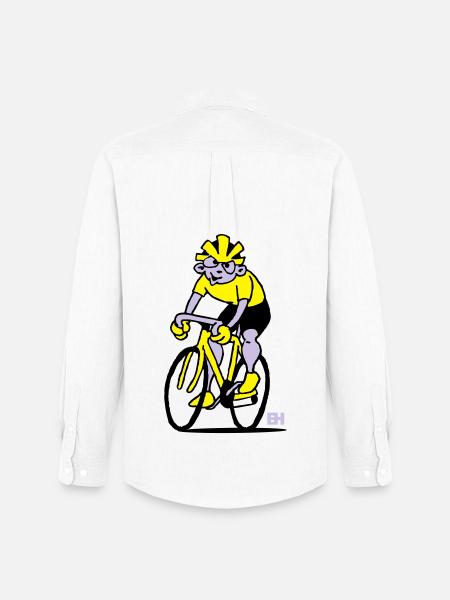 Cyclist - Cycling - Men's Oxford Shirt by Stanley/Stella - white