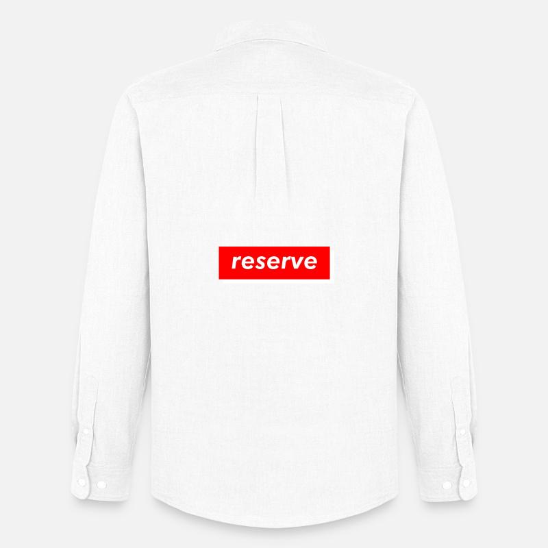 reserve - Männer Oxford Hemd von Stanley/Stella - Weiß