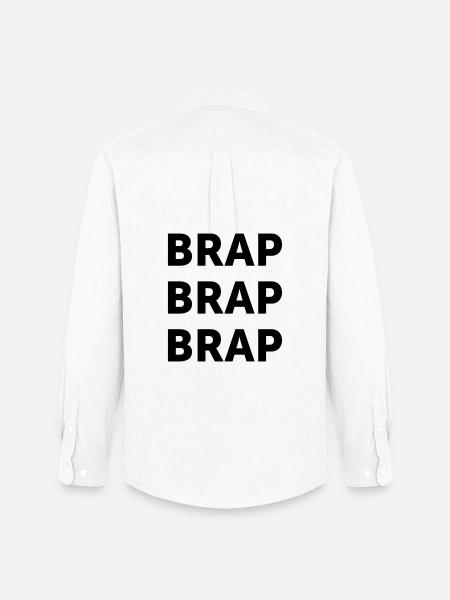 JDM BRAP BRAP BRAP | T-shirts JDM - Men's Oxford Shirt by Stanley/Stella - white