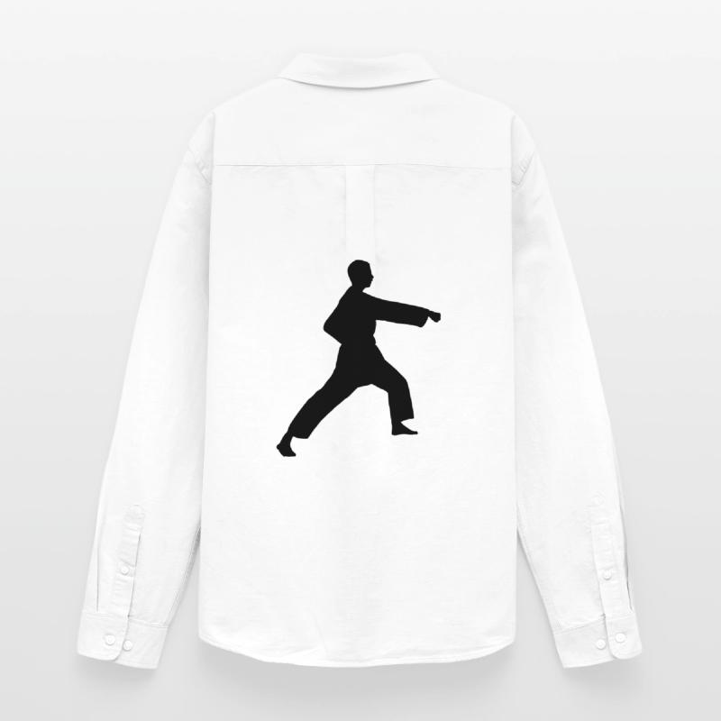 Punsch Karate oder Teakwondo Punsch Männer Oxford Hemd von Stanley/Stella