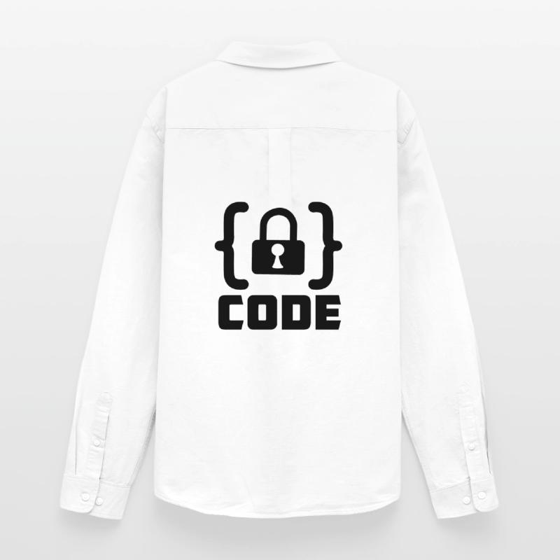 Code mit Sperrprogrammierer Männer Oxford Hemd von Stanley/Stella