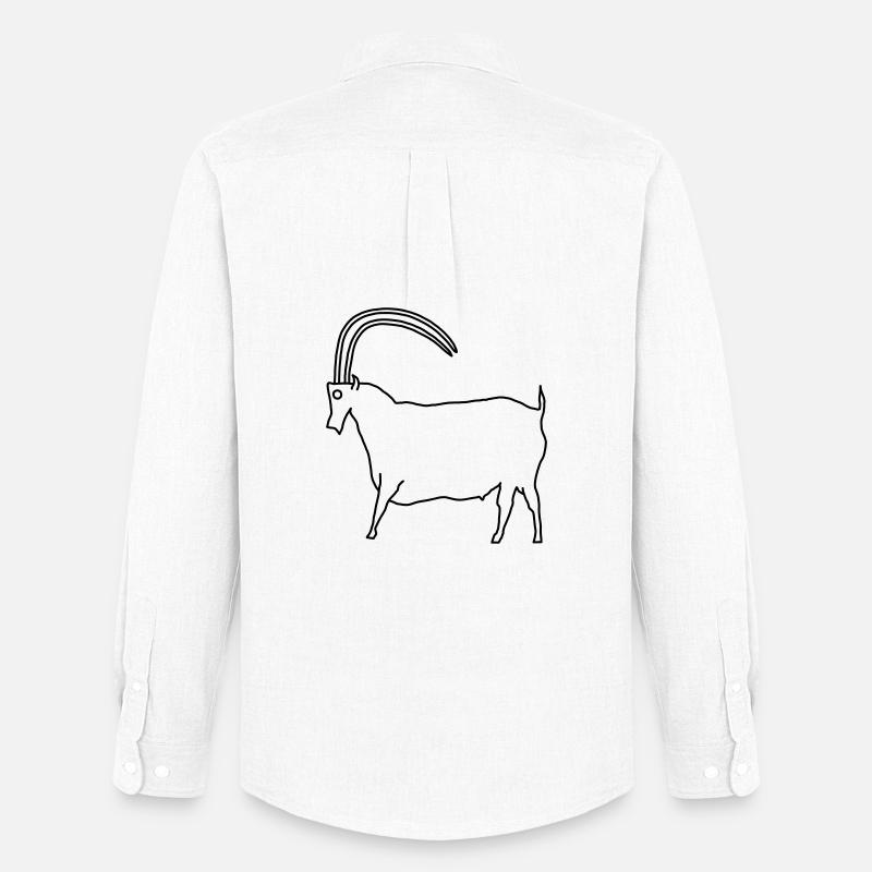 bock11082022 - Männer Oxford Hemd von Stanley/Stella - Weiß