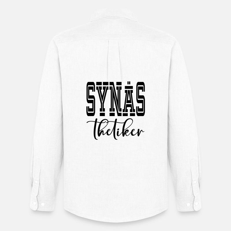 Synästhetiker - Männer Oxford Hemd von Stanley/Stella - Weiß