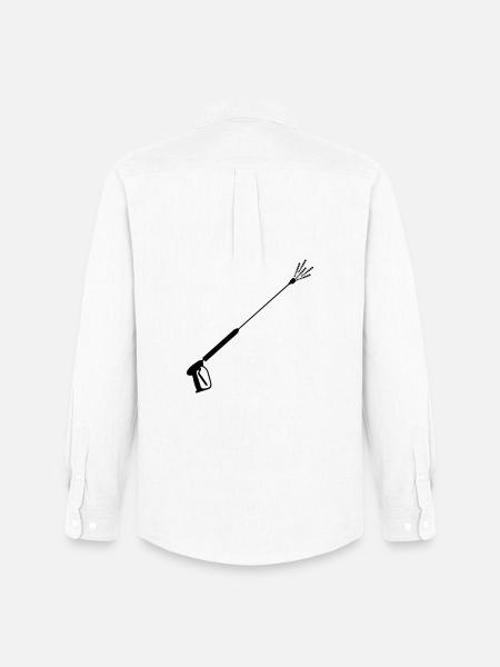 High-pressure sprayer façade cleaning 5 - Men's Oxford Shirt by Stanley/Stella - white
