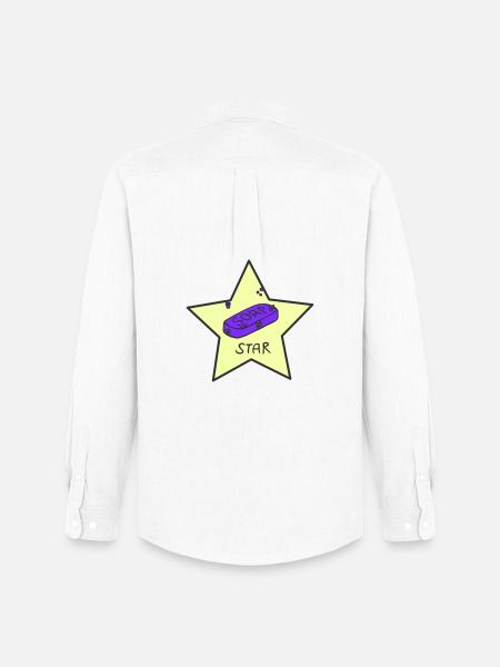 Soapstar - Men's Oxford Shirt by Stanley/Stella - white