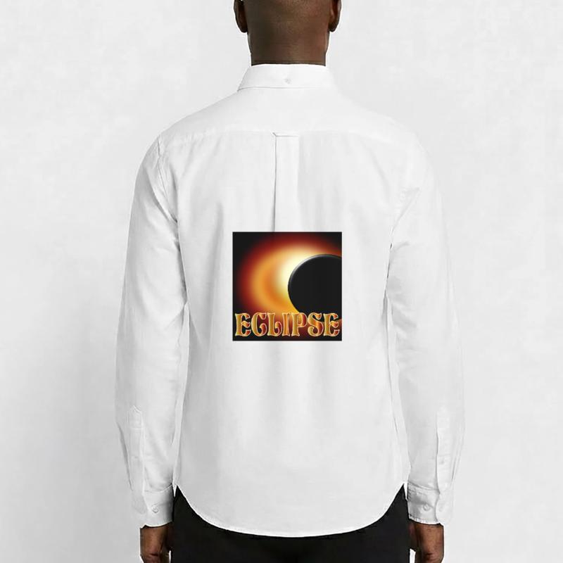 SOLAR ECLIPSE ECLIPSE ASTRONOMY Men's Oxford Shirt by Stanley/Stella