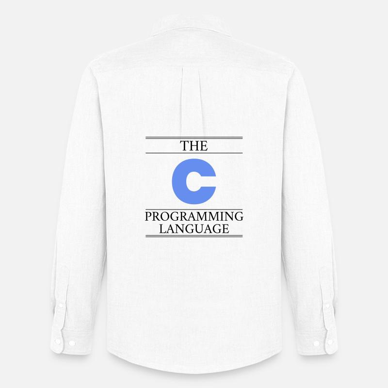 The C Programming Language - Men's Oxford Shirt by Stanley/Stella - white