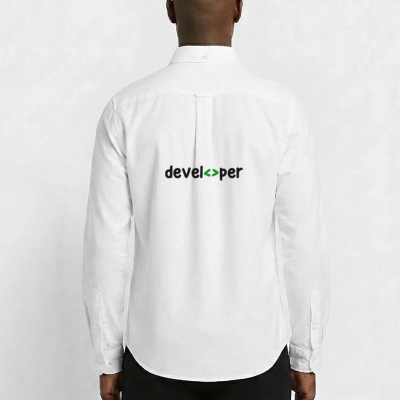 Developer Spruch Coden Softwareentwickler Nerd Männer Oxford Hemd von Stanley/Stella