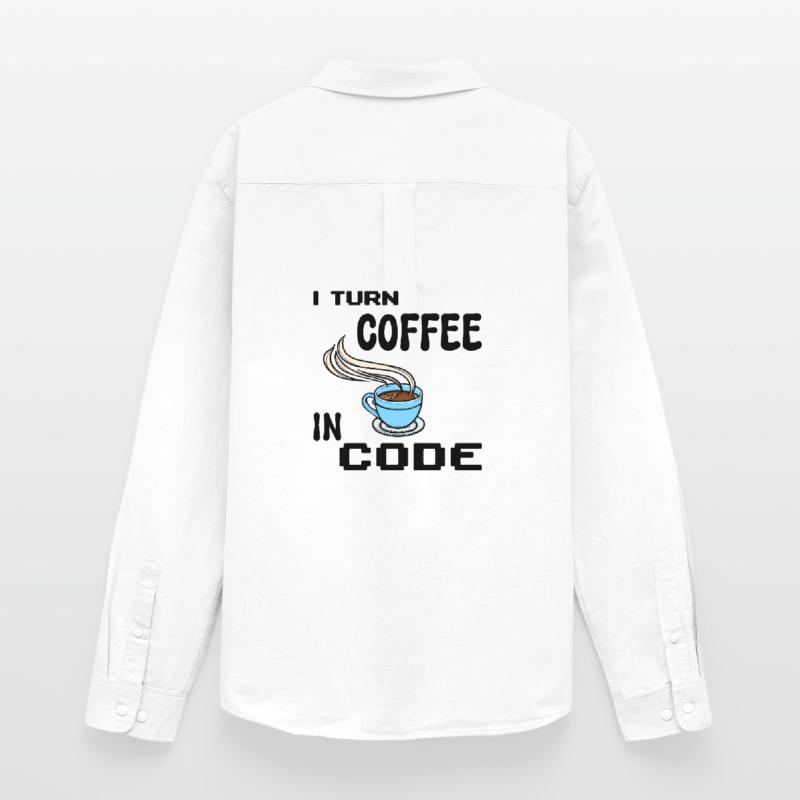 Code Programmer Scripting Statement Developer Men's Oxford Shirt by Stanley/Stella