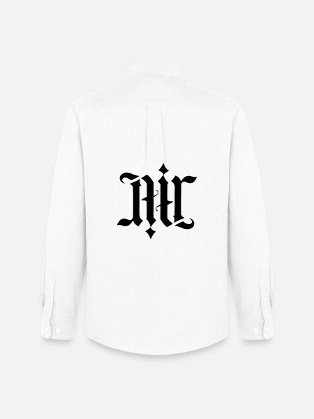 Ambigram - Air - Men's Oxford Shirt by Stanley/Stella - white