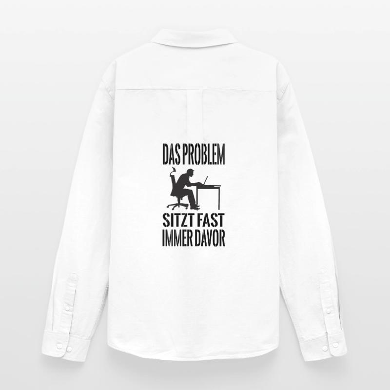 Administrator Admin IT PC Computer Programmierer Männer Oxford Hemd von Stanley/Stella