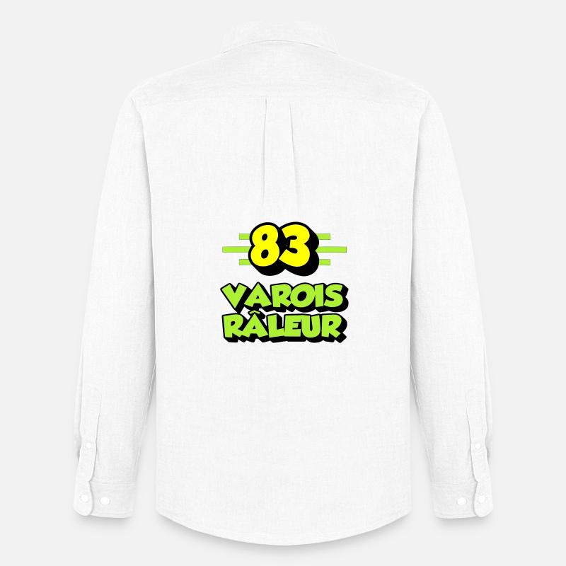 Beschwerdender Var - Männer Oxford Hemd von Stanley/Stella - Weiß