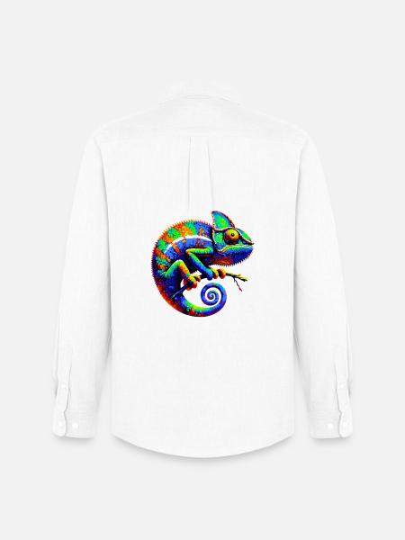 Chameleon - Men's Oxford Shirt by Stanley/Stella - white