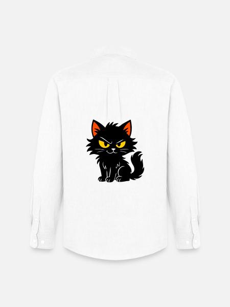 Chaton doux - Chemise Oxford homme Stanley/Stella - blanc