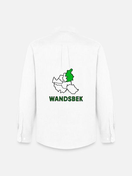 Wandsbek, a district of Hamburg - Men's Oxford Shirt by Stanley/Stella - white