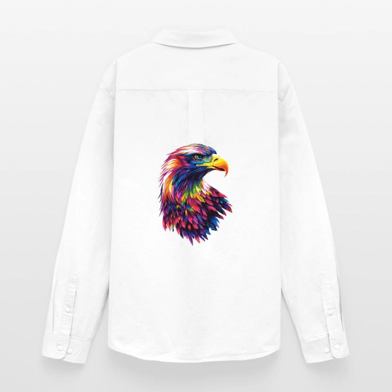 Eagle Bald Eagle Golden Eagle White-tailed Eagle Men's Oxford Shirt by Stanley/Stella