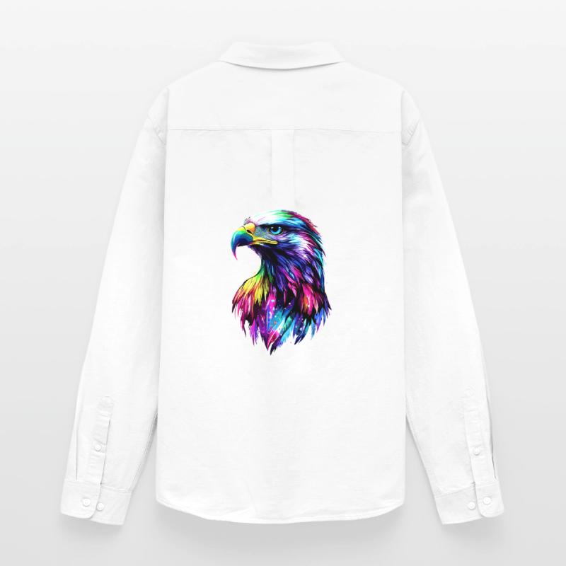 Eagle Bald Eagle Golden Eagle White-tailed Eagle Men's Oxford Shirt by Stanley/Stella