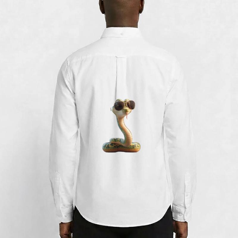 serpent, python, cobra, serpent à sonnettes, serpents Chemise Oxford homme Stanley/Stella
