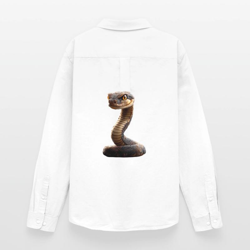 serpent, python, cobra, serpent à sonnettes, serpents Chemise Oxford homme Stanley/Stella
