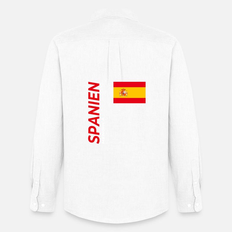 Menorca - Männer Oxford Hemd von Stanley/Stella - Weiß