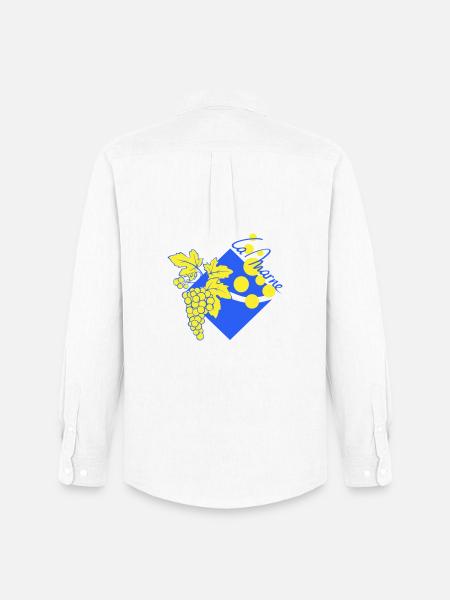 Logo revisited the Marne - Men's Oxford Shirt by Stanley/Stella - white