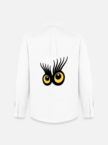 Eyes - Men's Oxford Shirt by Stanley/Stella - white