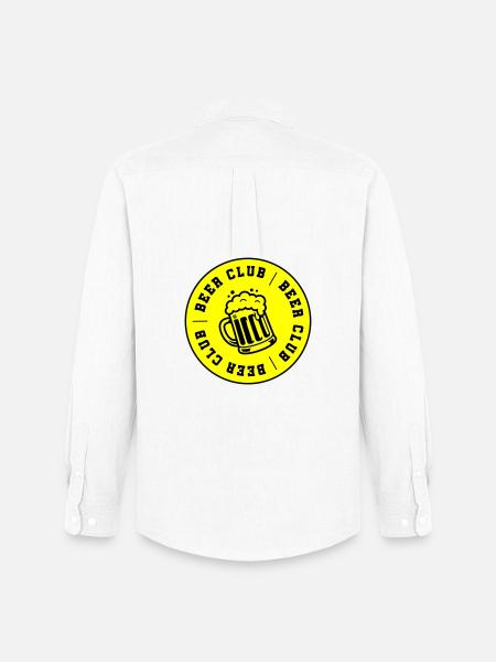 Bier Club Verein Saufen - Männer Oxford Hemd von Stanley/Stella - Weiß