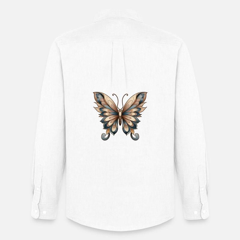 farfalla - Stanley/Stella Camicia Oxford uomo - bianco