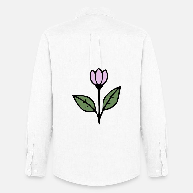 Geschenk Mutter Muttertag Geschenk Mama Geschenke - Männer Oxford Hemd von Stanley/Stella - Weiß