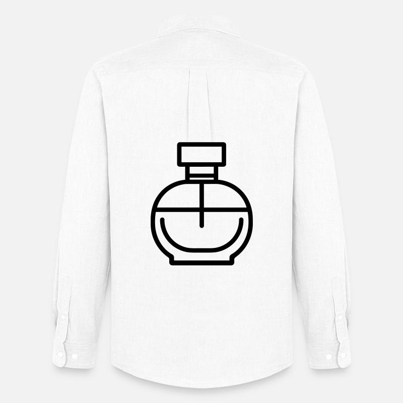 Parfümflasche - Männer Oxford Hemd von Stanley/Stella - Weiß