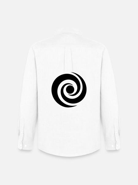 Japanese Spiral - Men's Oxford Shirt by Stanley/Stella - white