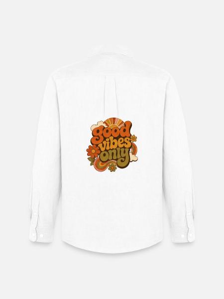 vibes - Men's Oxford Shirt by Stanley/Stella - white