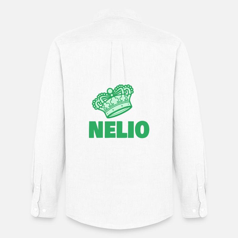Nelio als Koenig - Männer Oxford Hemd von Stanley/Stella - Weiß