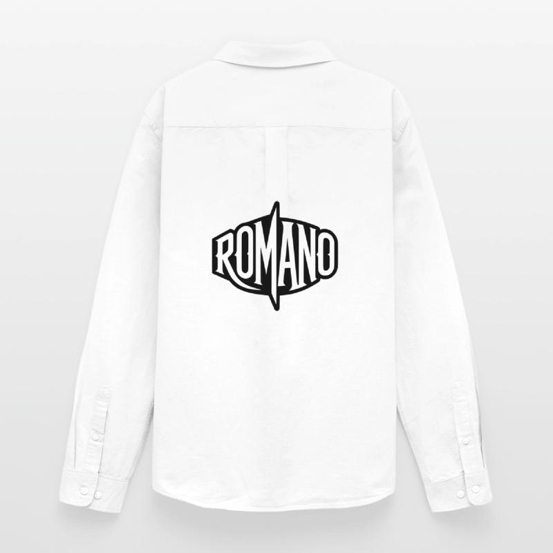 Romano - Römer oder Namens-Emblem Männer Oxford Hemd von Stanley/Stella