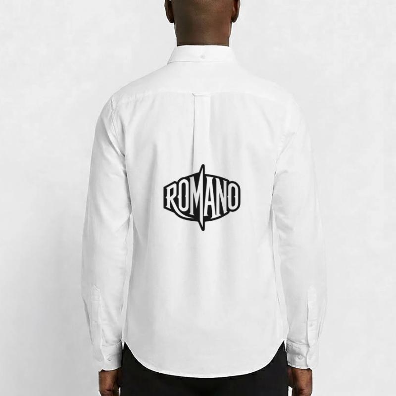 Romano - Römer oder Namens-Emblem Männer Oxford Hemd von Stanley/Stella