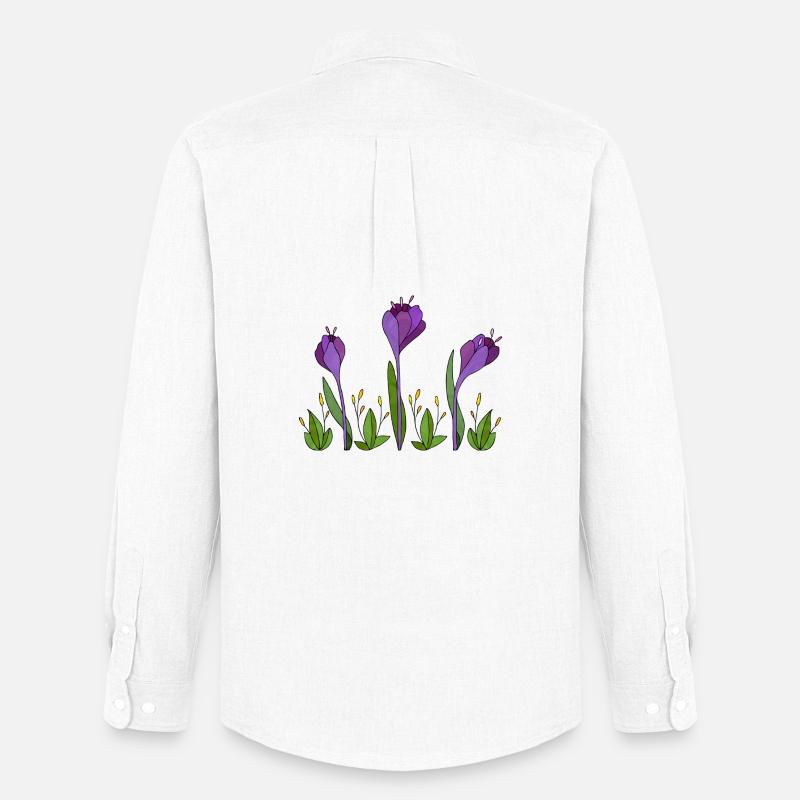 Fiori - Stanley/Stella Camicia Oxford uomo - bianco
