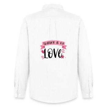Twirling is my Love - Sportswoman Gift - Men's Oxford Shirt by Stanley/Stella - white - Back - AI Model Male 185 dark (185cm)