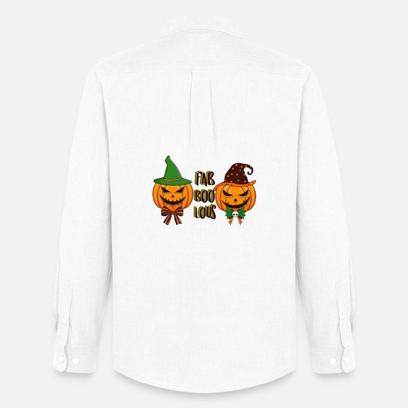 PUMPKIN_2 - Männer Oxford Hemd von Stanley/Stella - Weiß