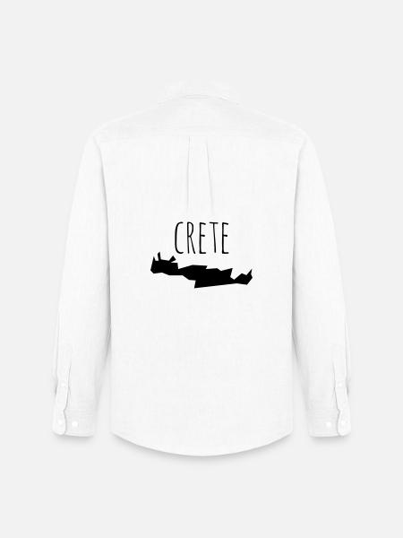 crete - Männer Oxford Hemd von Stanley/Stella - Weiß