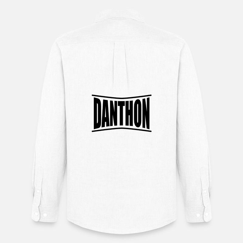 Danthon T-Shirt Geschenkidee - Männer Oxford Hemd von Stanley/Stella - Weiß