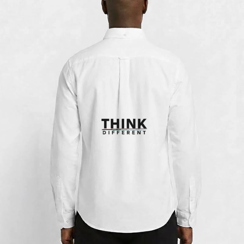 Responsabiliser Penser différemment Conception de motivation Chemise Oxford homme Stanley/Stella