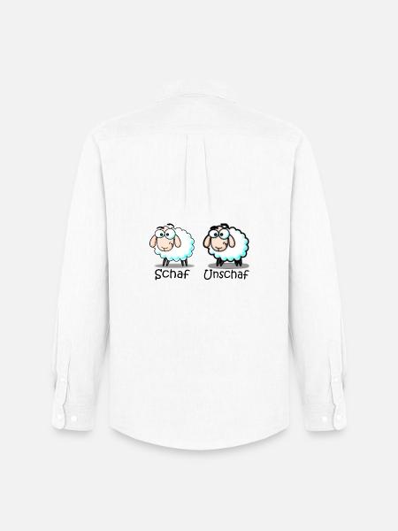 sheep - Men's Oxford Shirt by Stanley/Stella - white
