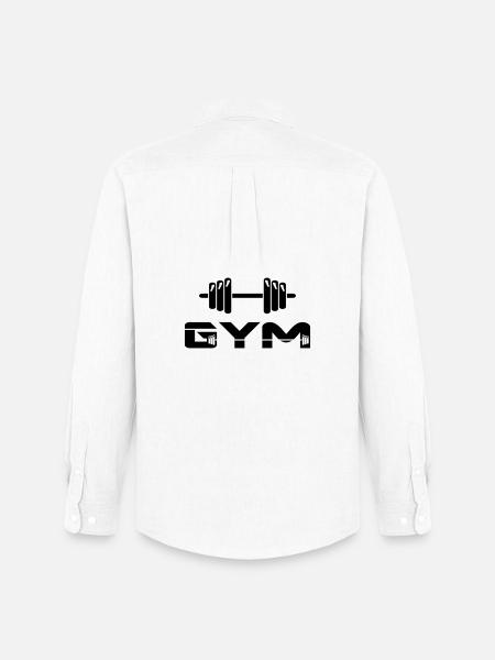 altère gym musculation - Chemise Oxford homme Stanley/Stella - blanc