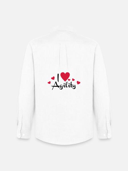 2541614 15923905 agility - Men's Oxford Shirt by Stanley/Stella - white
