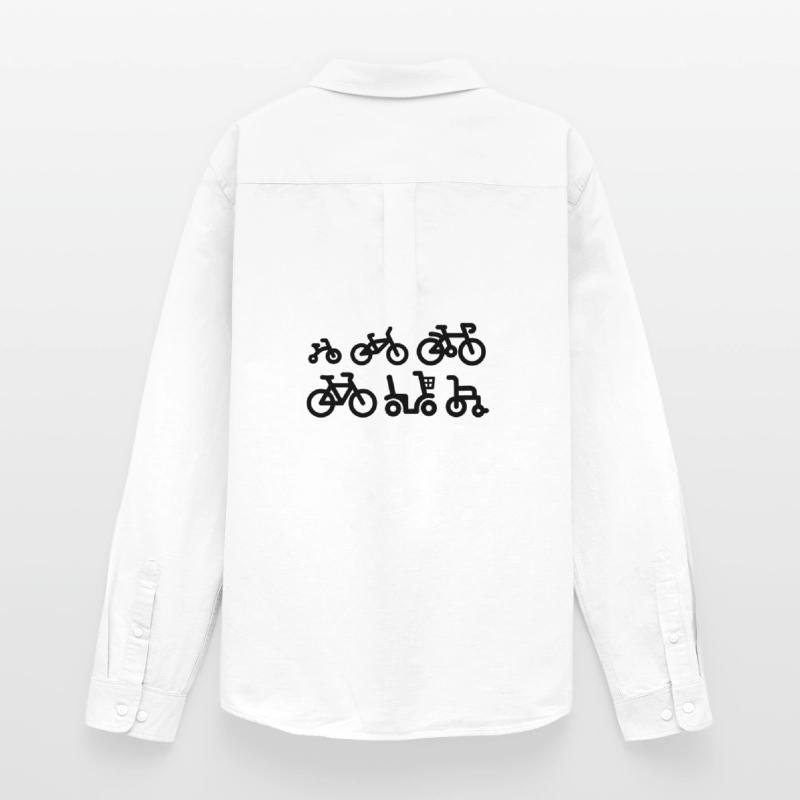 Evolution vélo de course cyclisme vélo de course Chemise Oxford homme Stanley/Stella