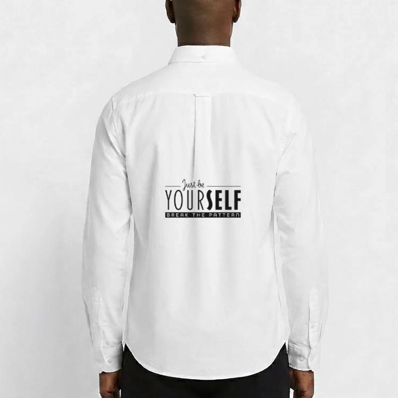 Soyez simplement vous-même et brisez le schéma Chemise Oxford homme Stanley/Stella