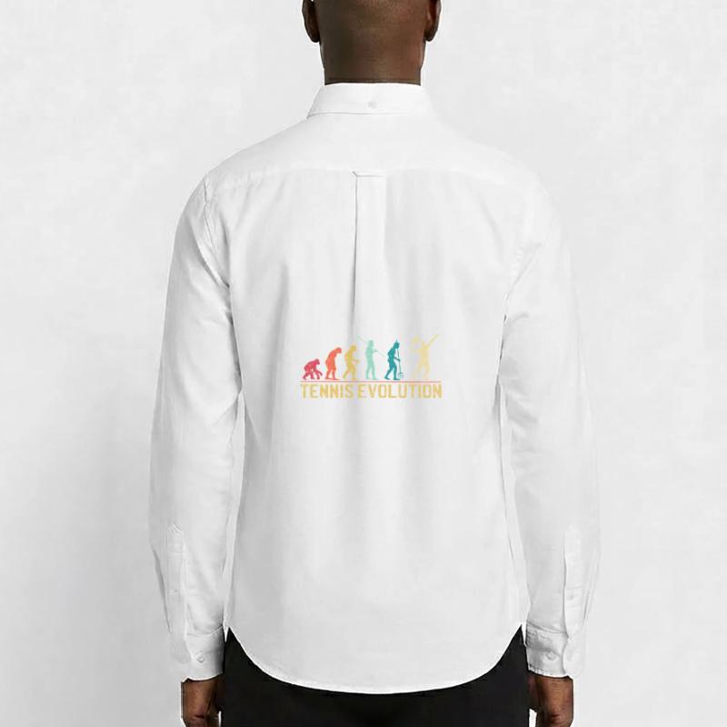 Tennis Evolution Evolution Conception graphique Chemise Oxford homme Stanley/Stella