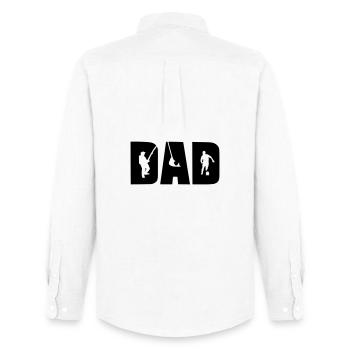 DAD - Men's Oxford Shirt by Stanley/Stella - white - Back - AI Model Male 185 dark (185cm)