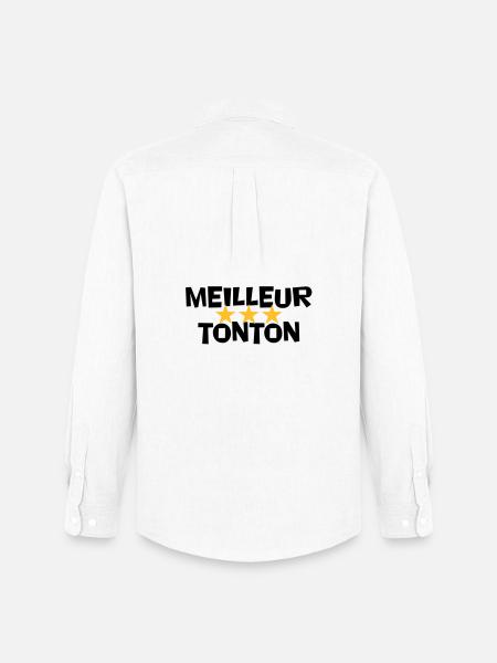 Best Uncle - Men's Oxford Shirt by Stanley/Stella - white